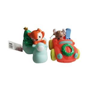 Infantino Go GaGa Merry Mover Cars Fox & Moose Christmas Tree